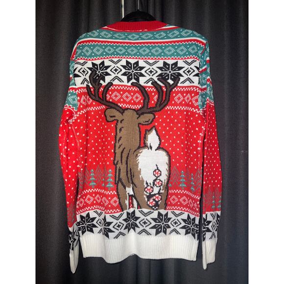Ugly Christmas Sweater Xmas Size XL - Picture 3 of 3